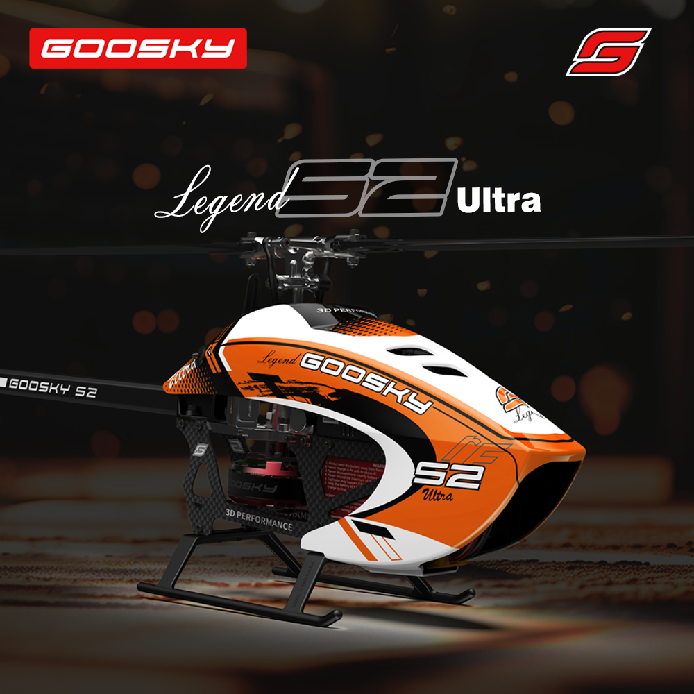 Rc Helicopter Hobby Grade - GOOSKY S2 Ultra 6-Channel 3D Aerobatic