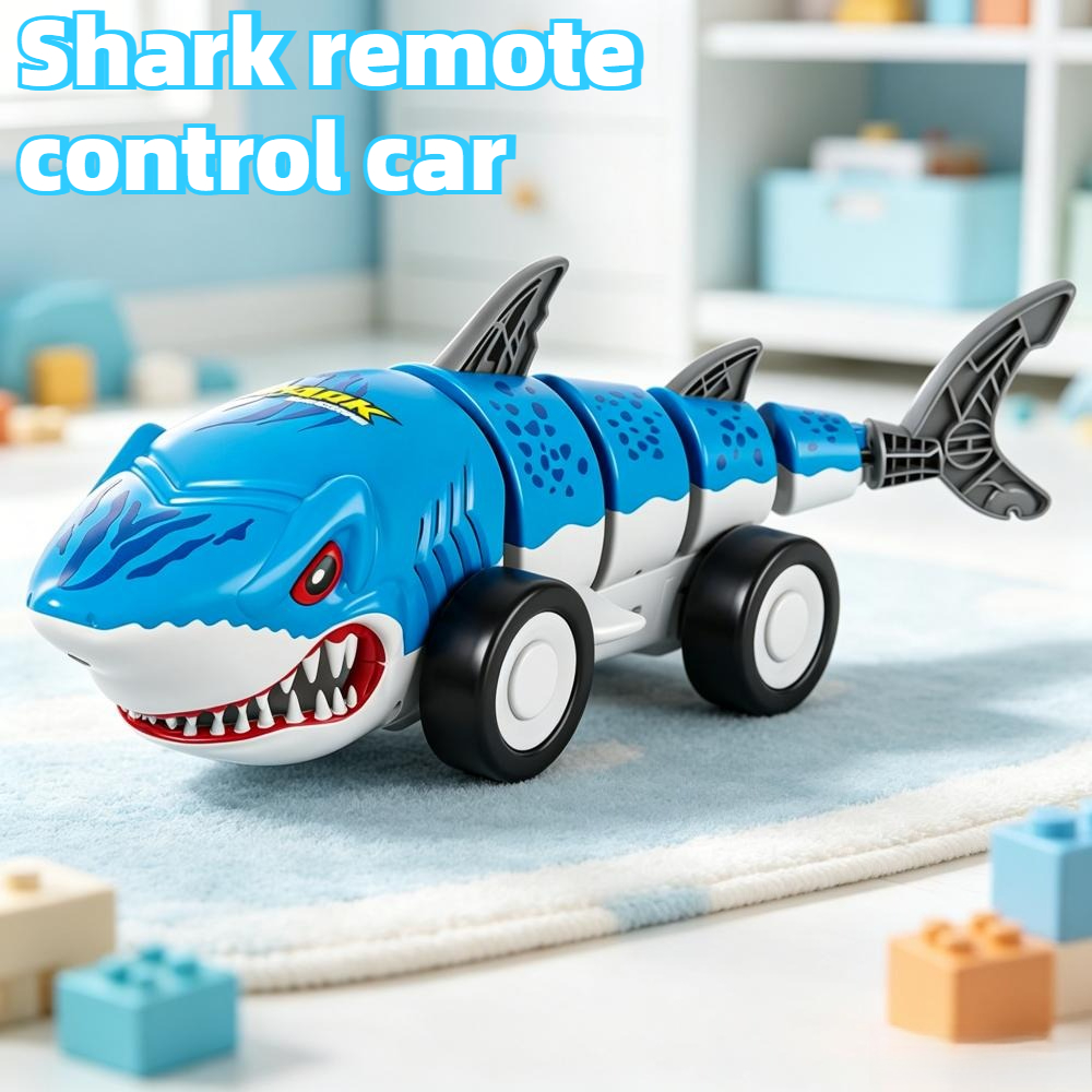 Rc Hobby Workbench - 2.4G RC Shark Car Toy Rechargeable