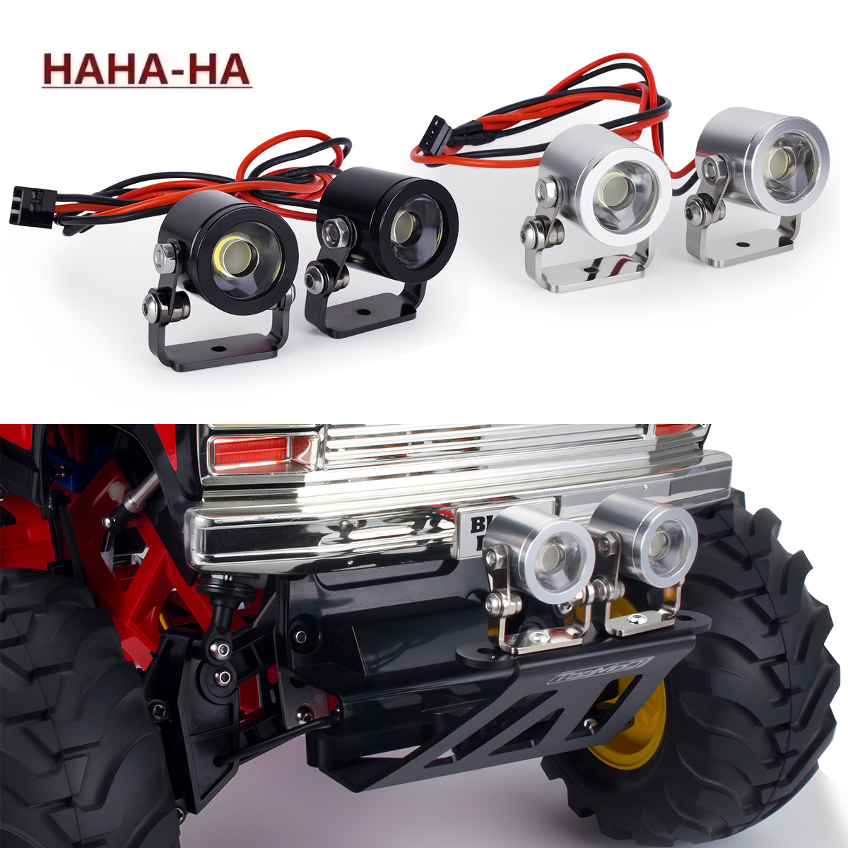 Rc Crawler 4X4 - RC Car LED Light Headlight Spotlight