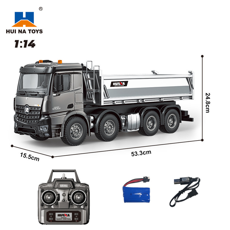 Rc Excavator Hydraulic - New Huina 1536pro 1537 Alloy Remote