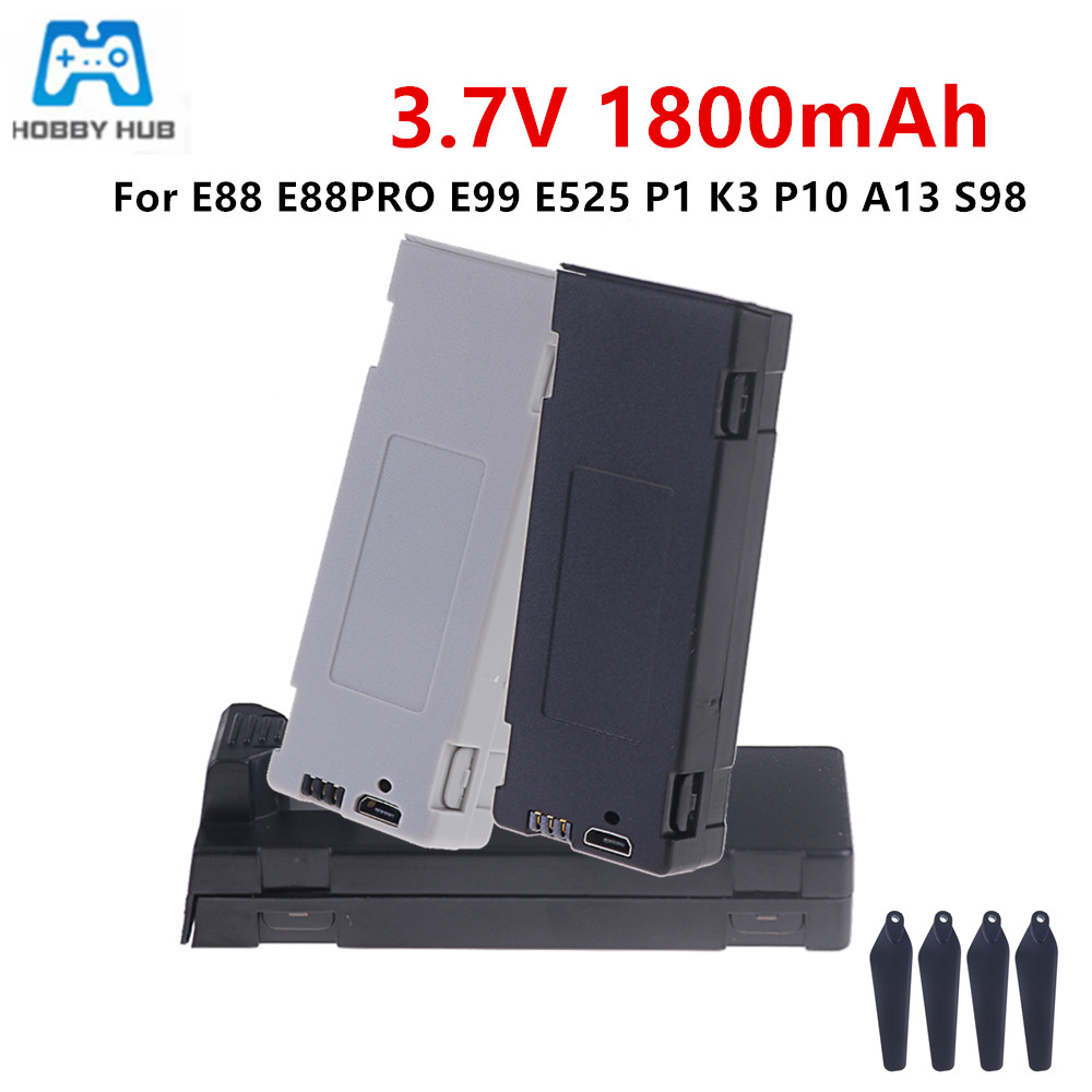 Rc Hobby Charger - For E88 Battery Rechargeable Battery 3.7V
