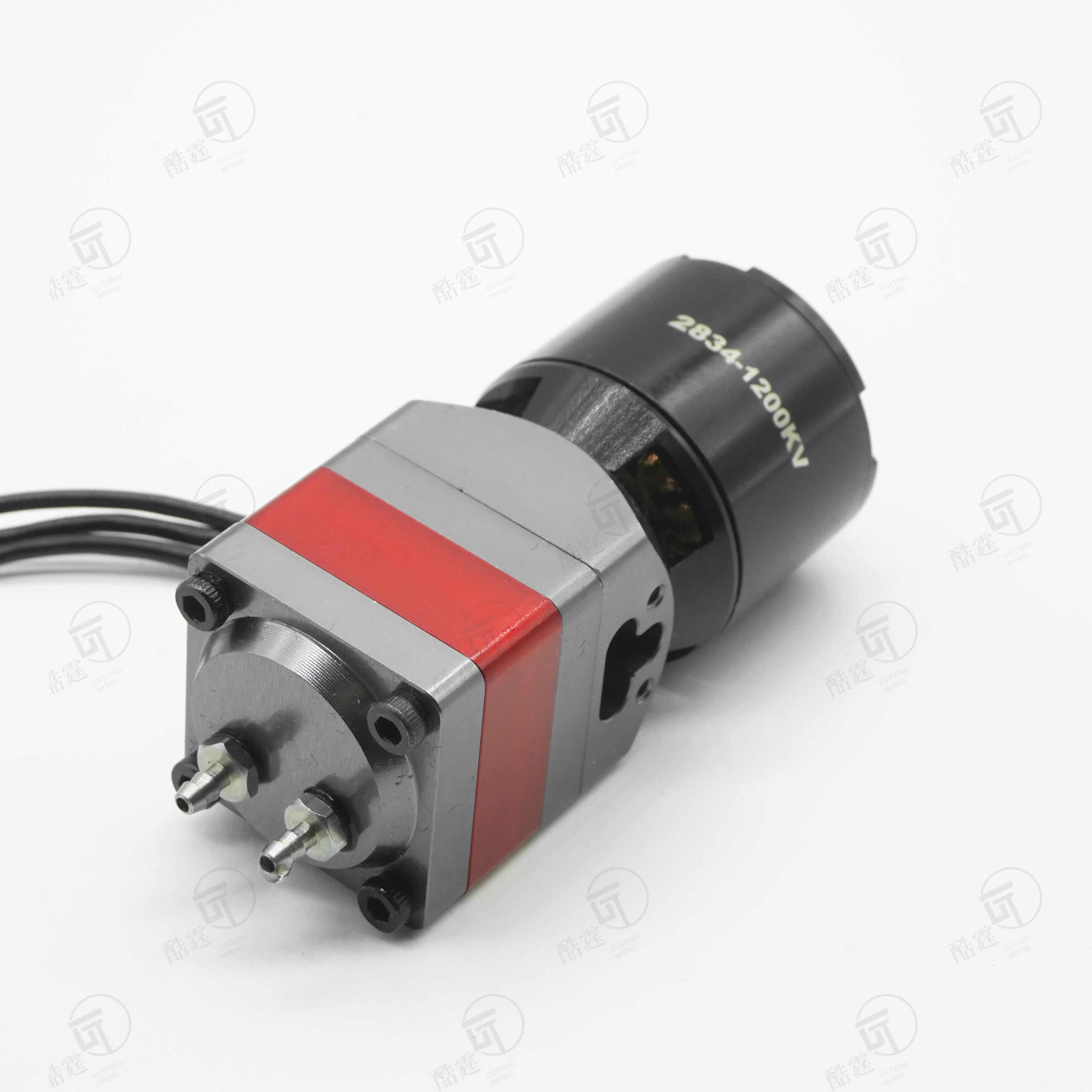 Rc Excavator Hydraulic - CUT small Italian structure oil pump