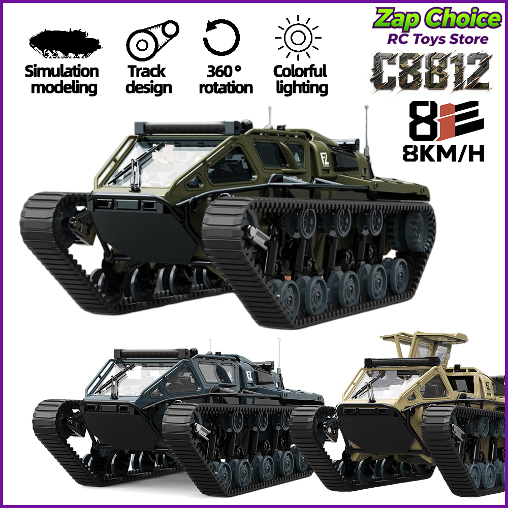 Rc Hobby Workbench - JJRC C8812 1/16 Tracked Tank RC