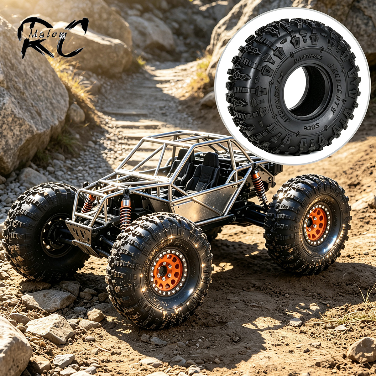 Rc Crawler 4X4 - 123mm 1.9