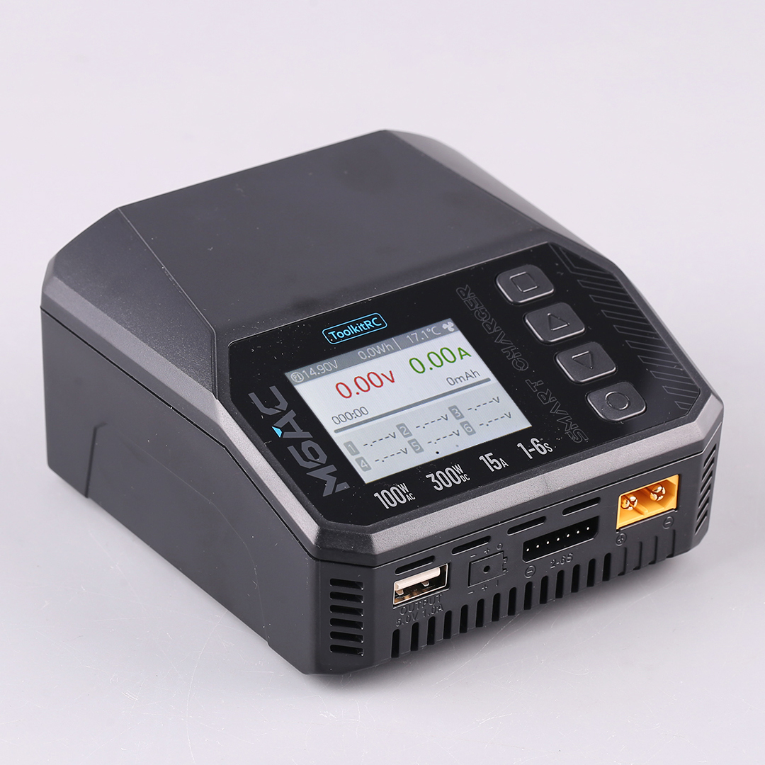 Rc Hobby Charger - ToolkitRC M6AC 15A 300W Multifunctional LiPo