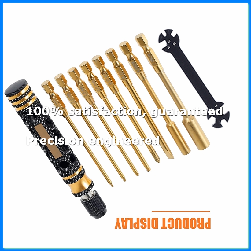 Rc Hobby Tool Kit - 9 in 1 RC Tool Kit,