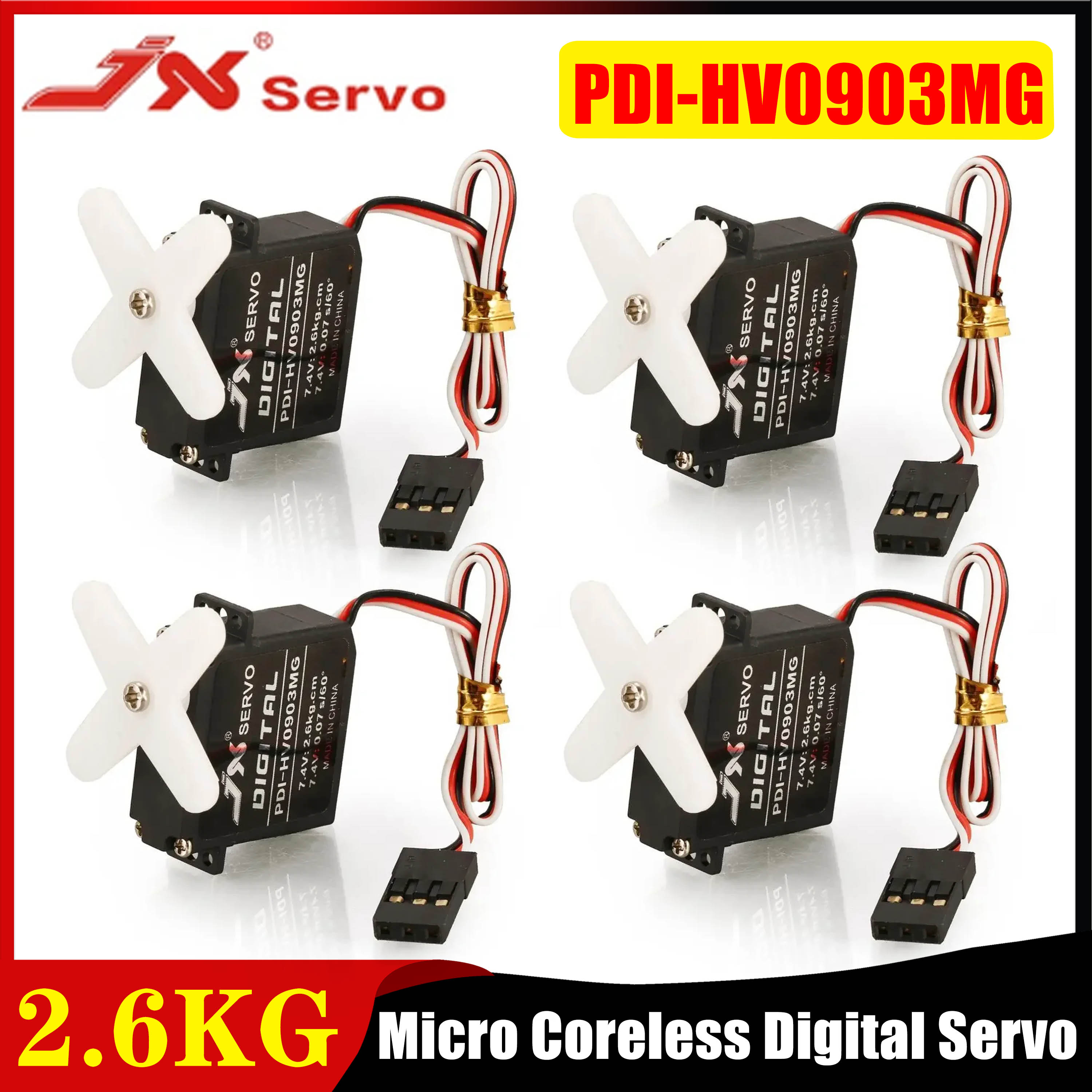 Rc Plane Hobby Zone - JX PDI-HV0903MG 2.6KG Micro Coreless Digital
