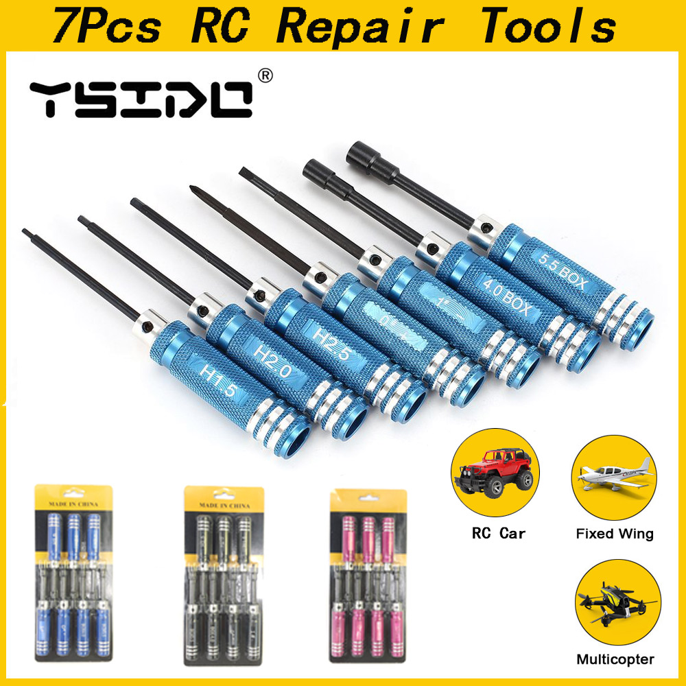Rc Hobby Tool Kit - YSIDO 7Pcs 1.5 2.0 2.5mm Hex