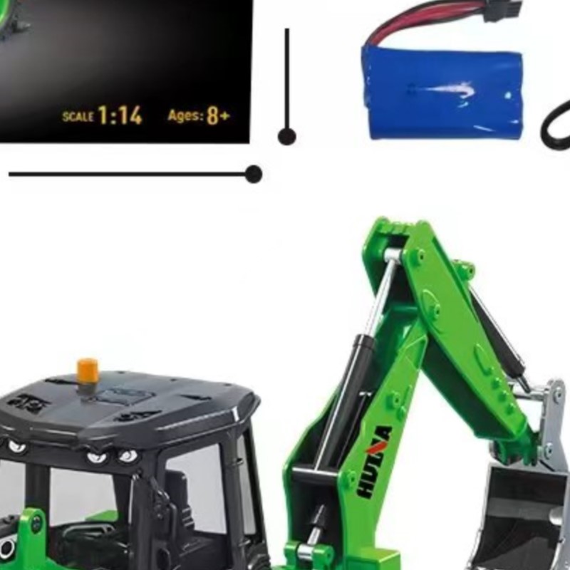 Rc Excavator Hobby - US Sale HUINA 1/14 1579 Remote