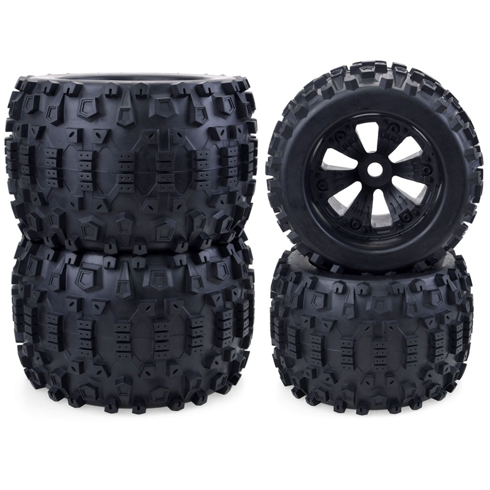 Rc Crawler 4X4 - 4PCS 1/8 Wheels Tires 170mm 165mm
