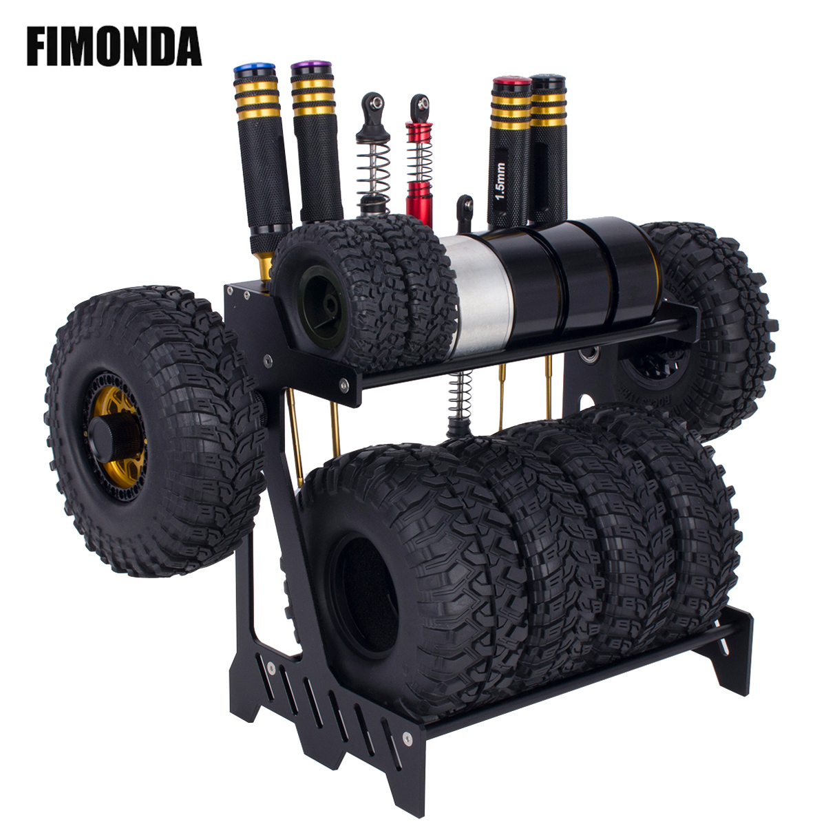Rc Crawler 4X4 - Auminum Alloy RC Crawler CarTire Storage