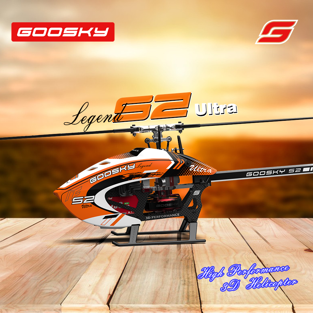 GOOSKY S2 Ultra 6-Channel 3D A - Rc Helicopter Hobby Grade recension och pris