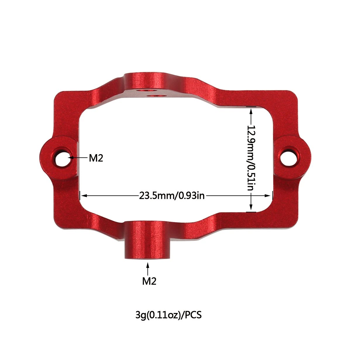 Aluminum CNC TRX4M Servo Mount - Rc Crawler 4X4 recension och pris