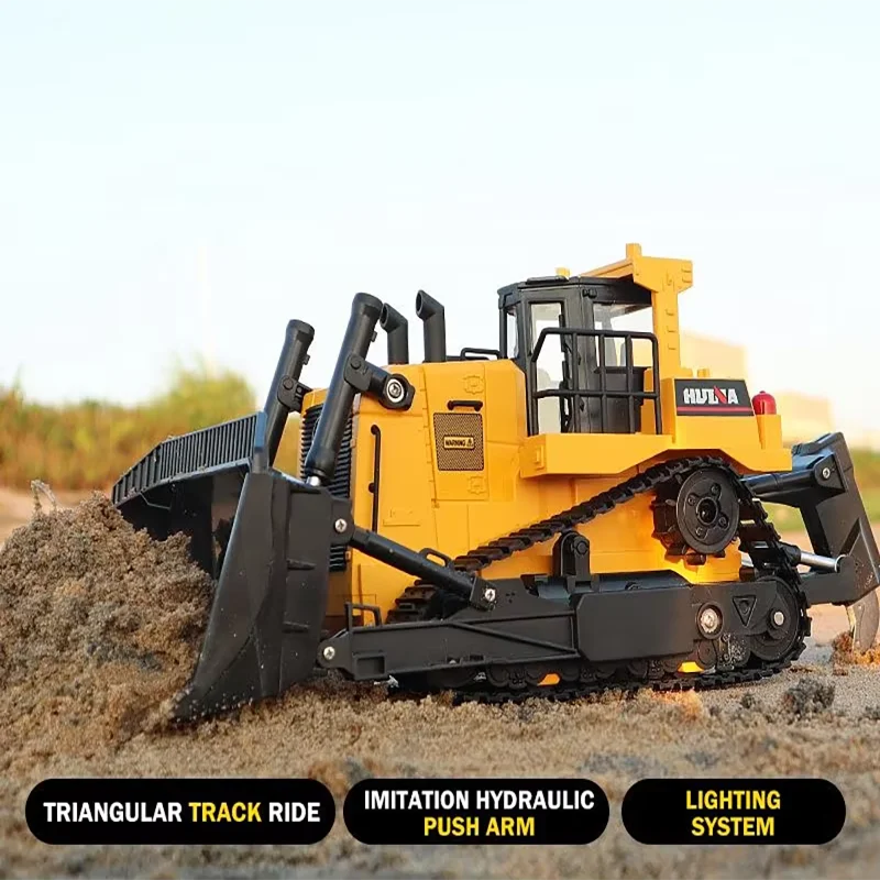 HUINA 1554 RC Truck 1/16 Remot - Rc Excavator Hydraulic recension och pris