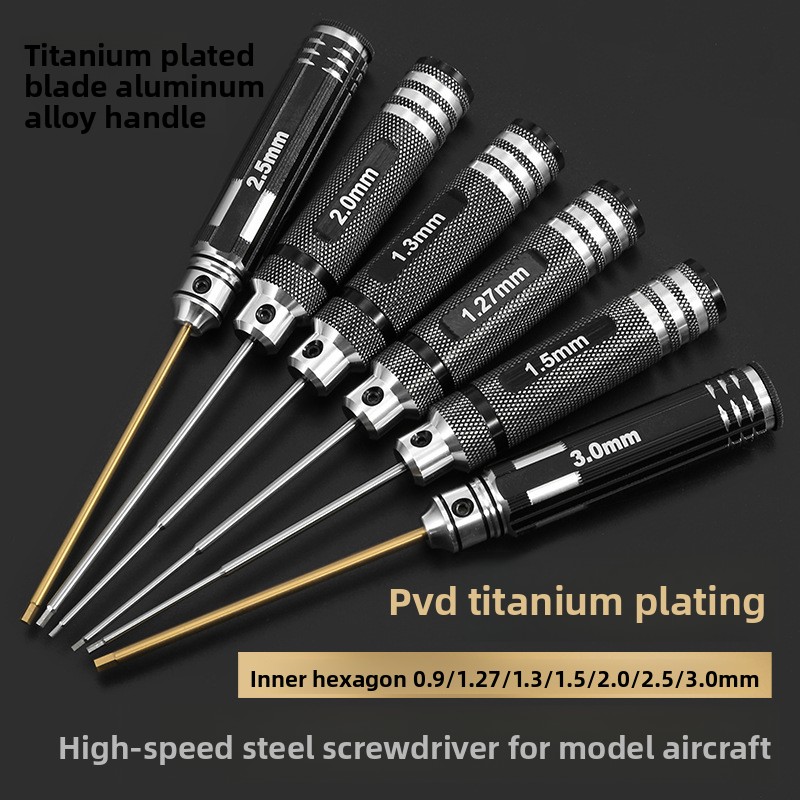 HSS/TiCN Hex Screwdriver Set M - Rc Hobby Tool Kit recension och pris