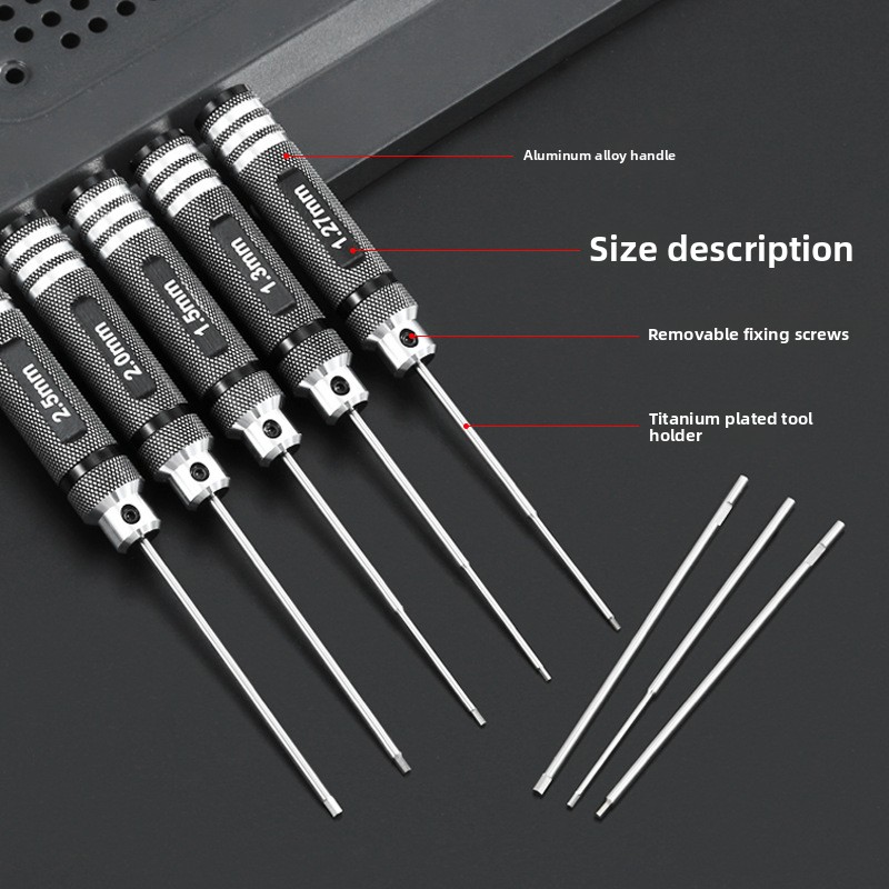 HSS/TiCN Hex Screwdriver Set M - Rc Hobby Tool Kit recension och pris