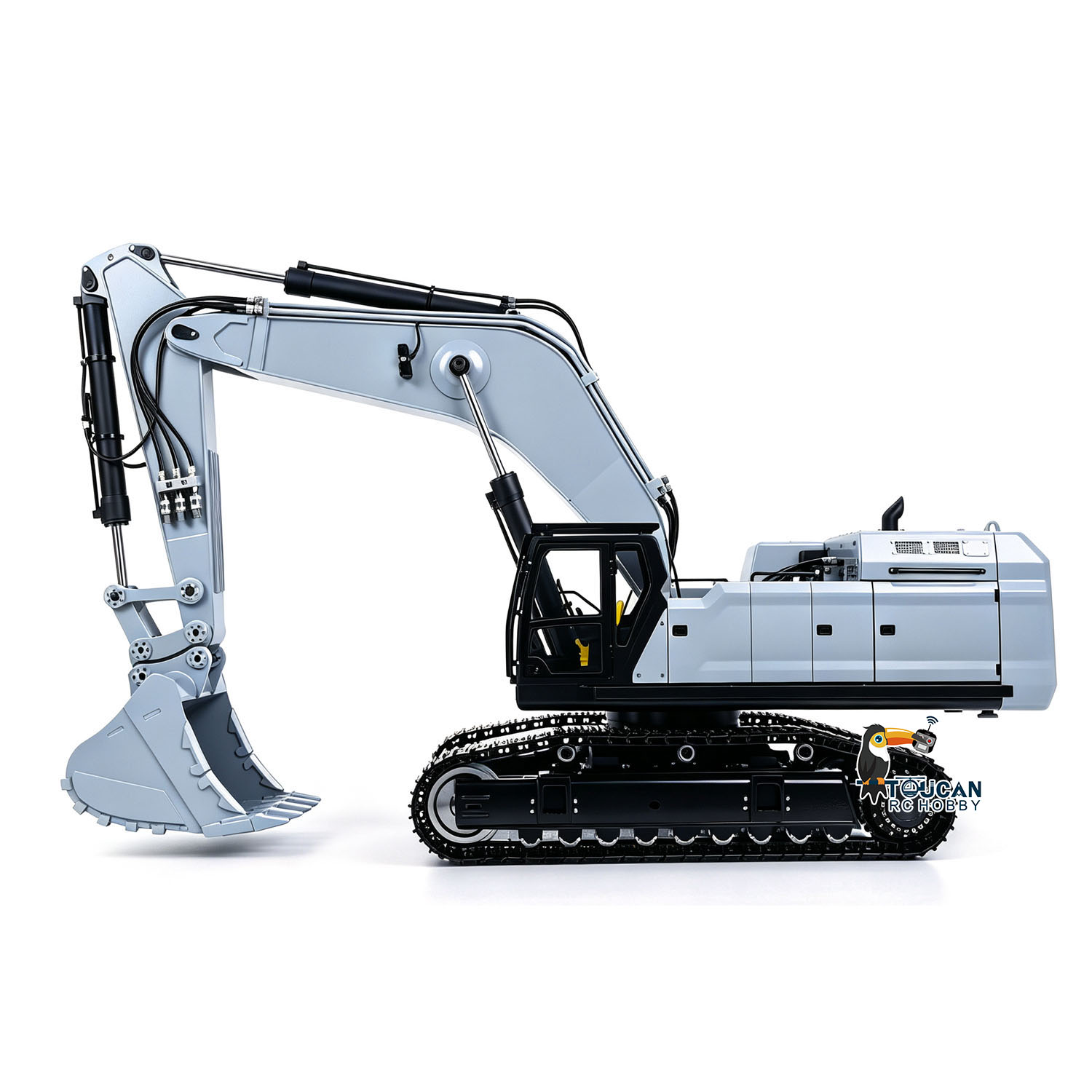 1/12395F RC Hydraulic Heavy Ex - Rc Excavator Hobby recension och pris