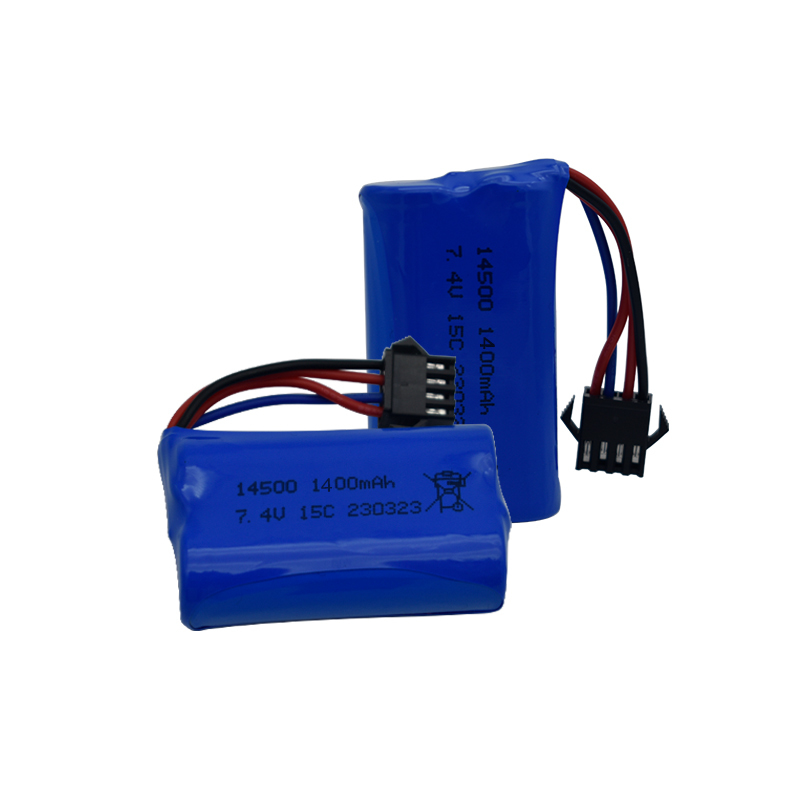 7.4V 1400mAh 14500 Lithium-Ion - Rc Hobby Charger recension och pris