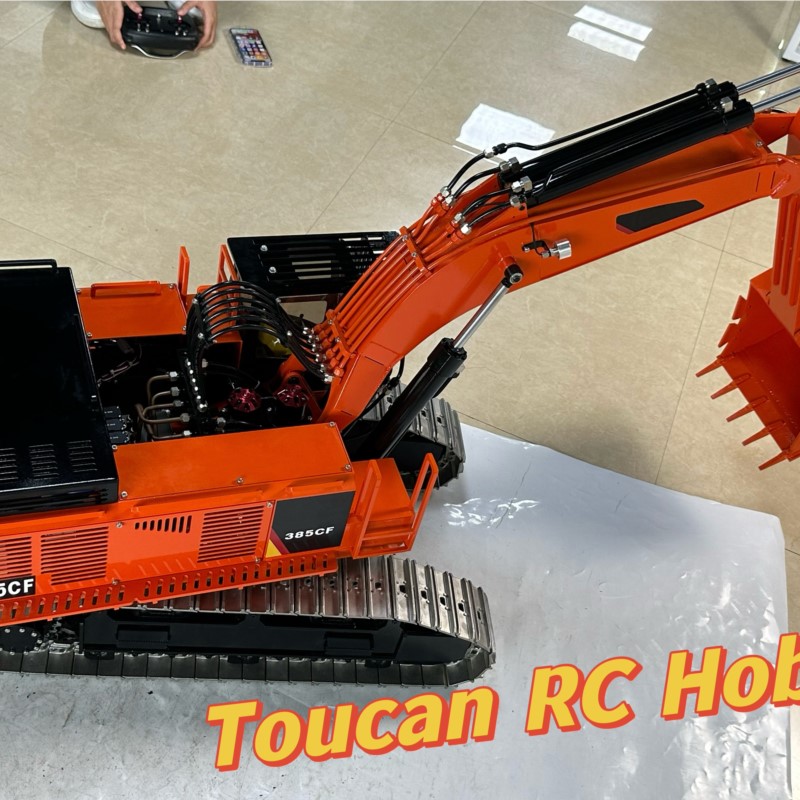 1/8 Metal Ripper of 385CF RC G - Rc Excavator Hobby recension och pris