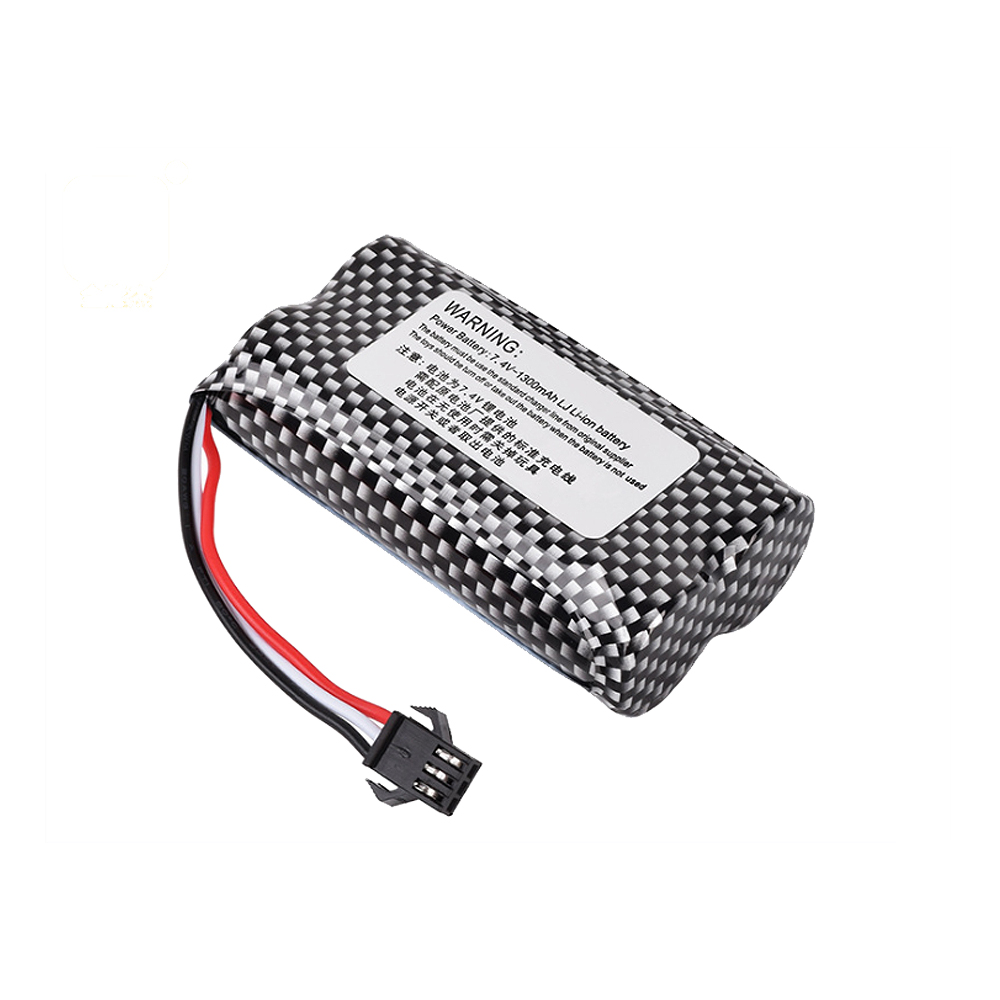 7.4V 1300mAh Li-ion Battery SM - Rc Hobby Charger recension och pris