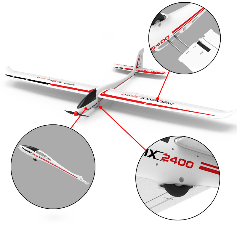 Volantex 759-3 Phoenix 2400 24 - Rc Plane Hobby Zone recension och pris