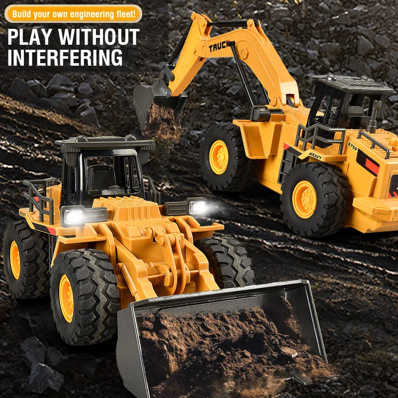2.4G Alloy Remote Control Exca - Rc Excavator Hobby recension och pris
