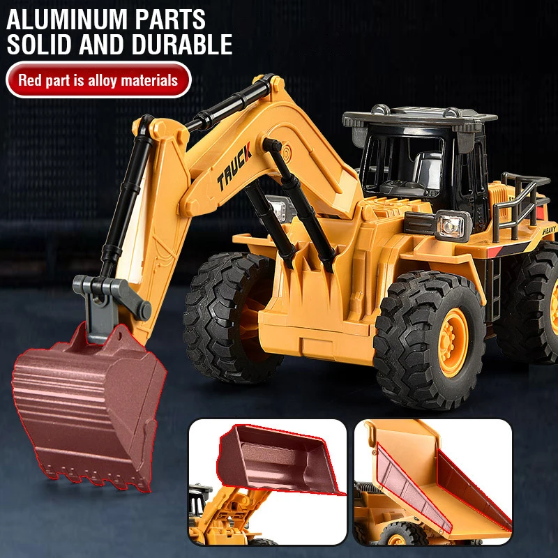 2.4G Alloy Remote Control Exca - Rc Excavator Hobby recension och pris