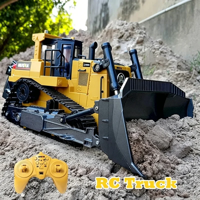 HUINA 1554 1/16 RC Car Toy Tru - Rc Excavator Hydraulic recension och pris