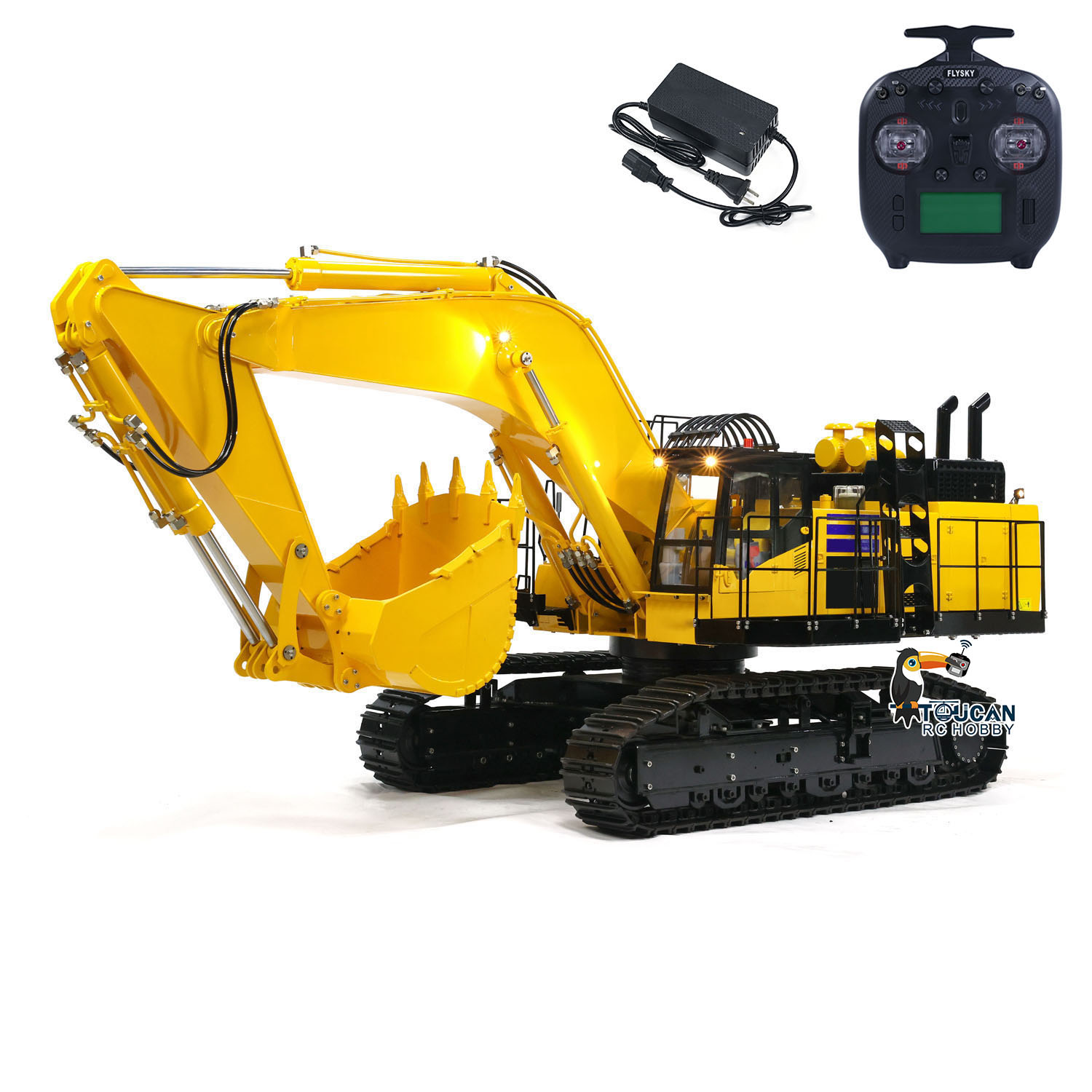 1/8 Scale RC Hydraulic Excavat - Rc Excavator Hobby recension och pris