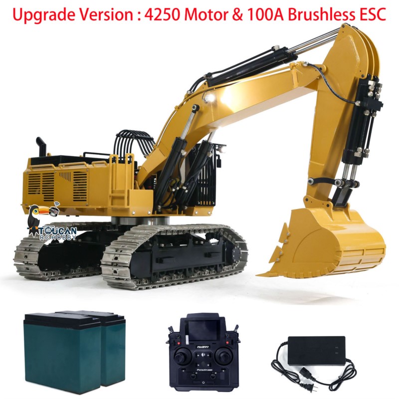 1:8 Upgraded RC Hydraulic Exca - Rc Excavator Hobby recension och pris