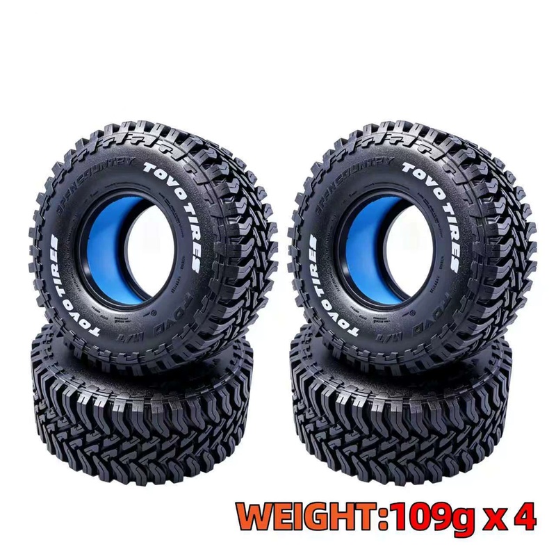 4pcs 1.9 inch 109*47mm RC Craw - Rc Crawler 4X4 recension och pris