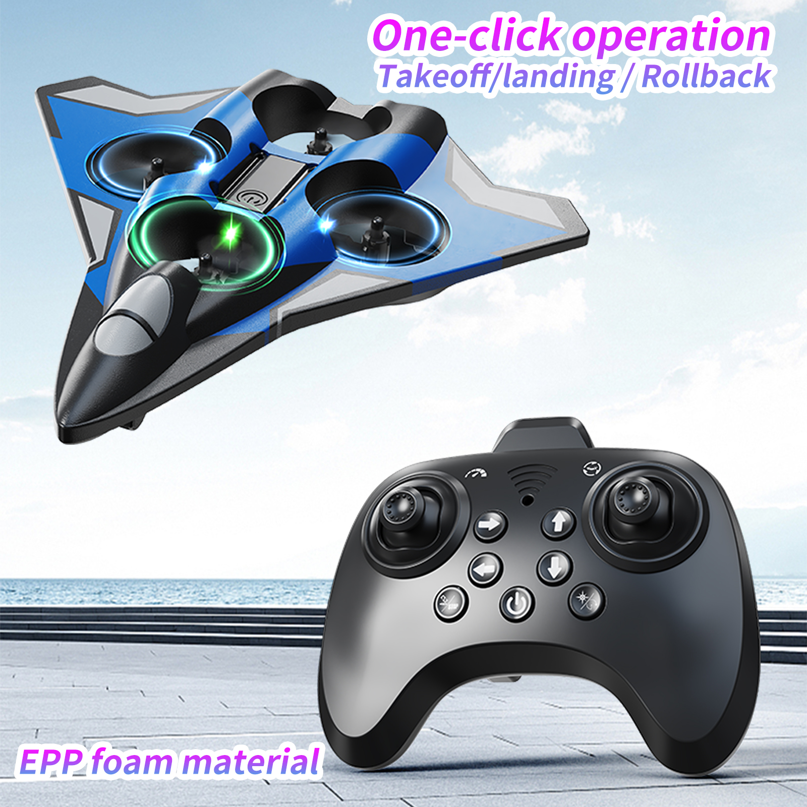YL89 EPP Foam Quadcopter RC Pl - Rc Plane Hobby Zone recension och pris