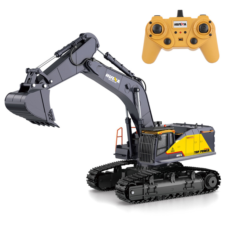 HUINA 592 1:14 Big Remote Cont - Rc Excavator Hydraulic recension och pris