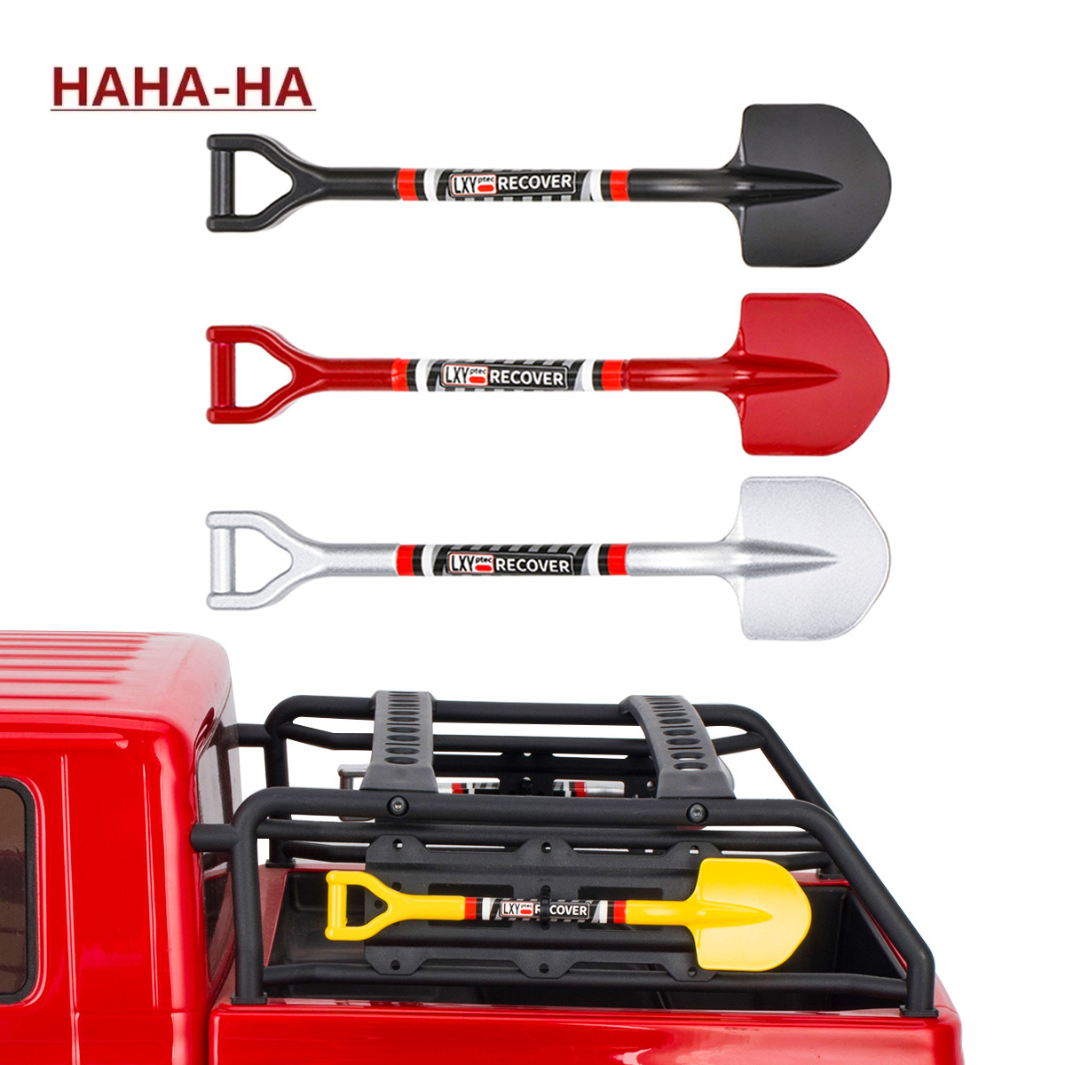 Simulated Metal Shovel Decorat - Rc Crawler 4X4 recension och pris