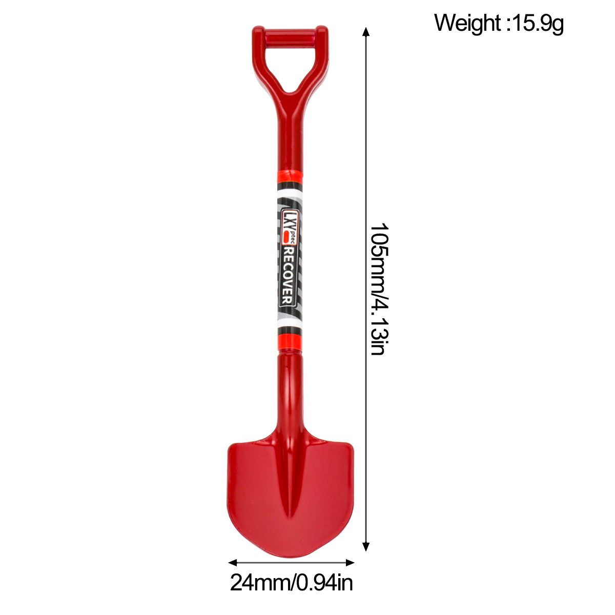 Simulated Metal Shovel Decorat - Rc Crawler 4X4 recension och pris