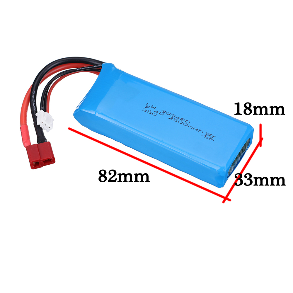 2s 7.4V 2500mAh Lipo Battery C - Rc Hobby Charger recension och pris