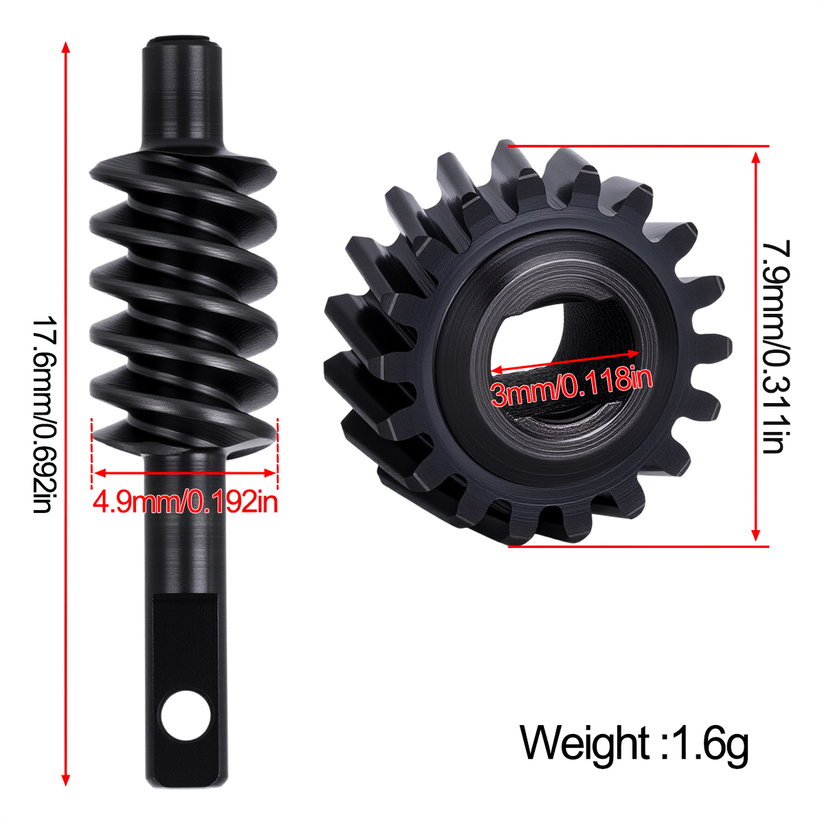 Overdrive Underdrive Steel Axl - Rc Crawler 4X4 recension och pris