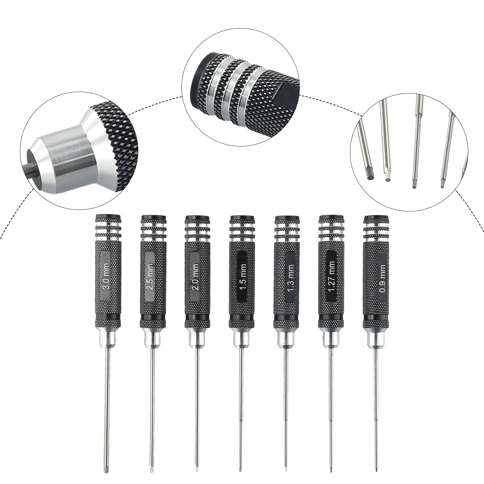7Pcs HSS Hexagon Wrench Screwd - Rc Hobby Tool Kit recension och pris