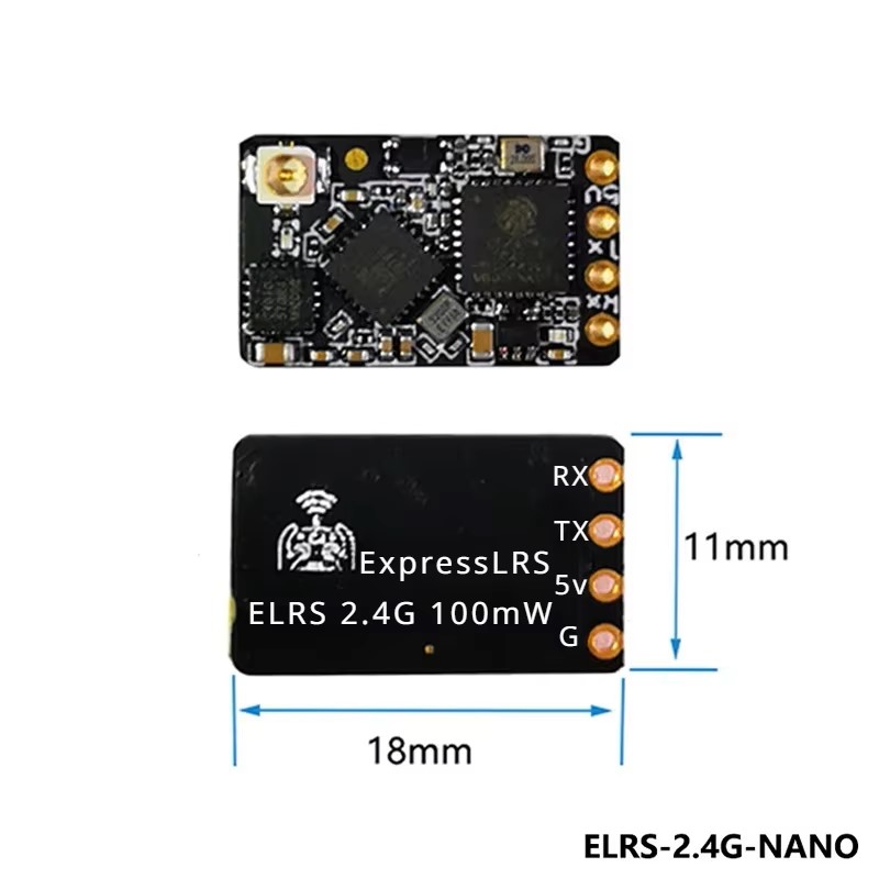 ELRS 2.4GHz NANO Receiver Expr - Rc Hobby Fly Store recension och pris