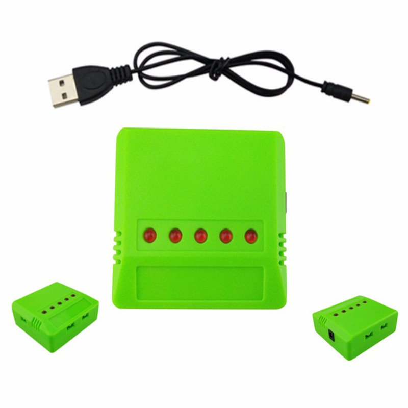 5PCS Cables And 1X 5 In 1 USB  - Rc Hobby Charger recension och pris