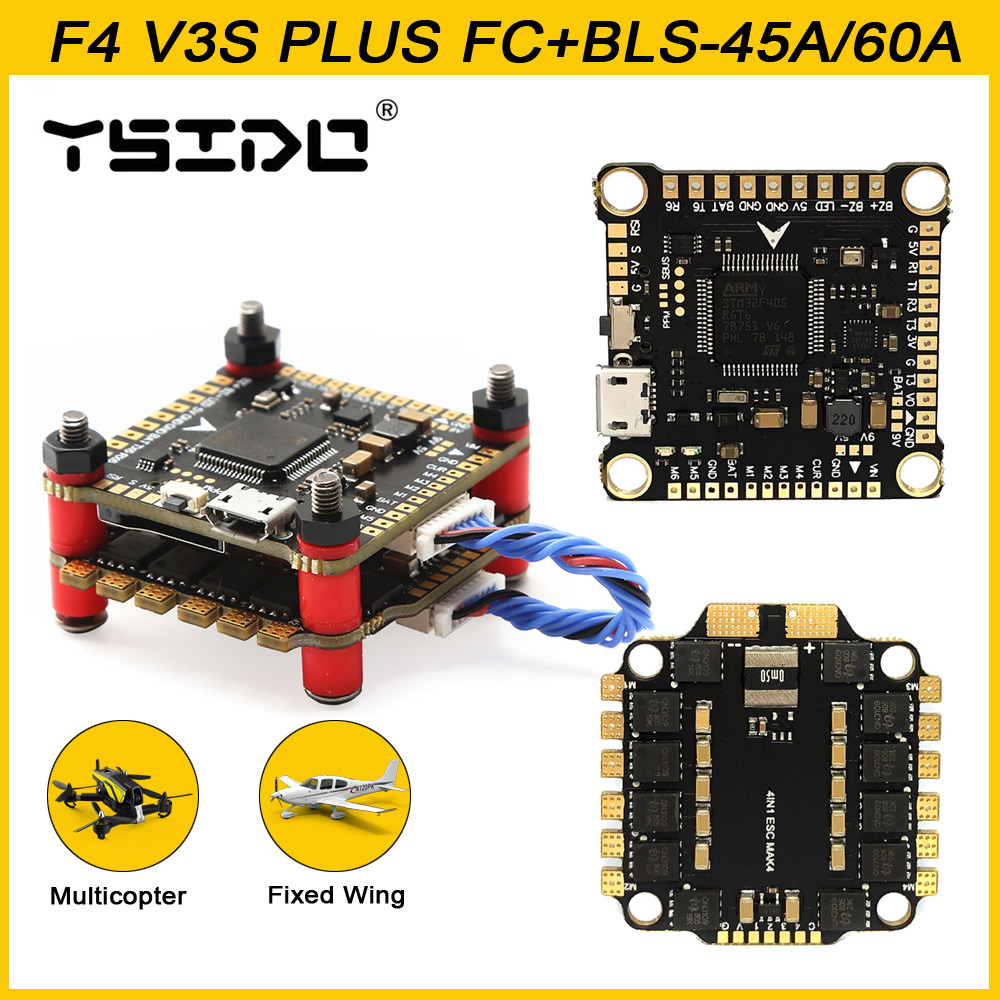 YSIDO NEW F4 V3S PLUS Flight C - Rc Plane Hobby Zone recension och pris