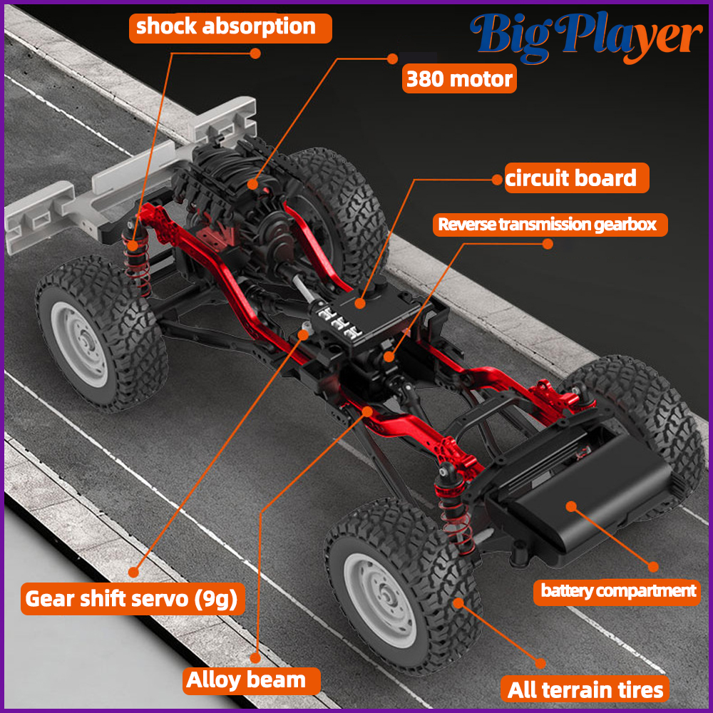 SG1009 SG1010 1/10 4WD RC car  - Rc Hobby Workbench recension och pris