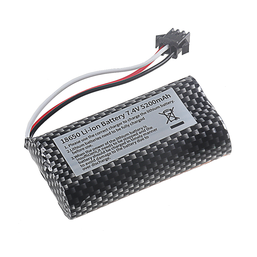 18650 Li-ion 7.4V 5200mAh Batt - Rc Hobby Charger recension och pris