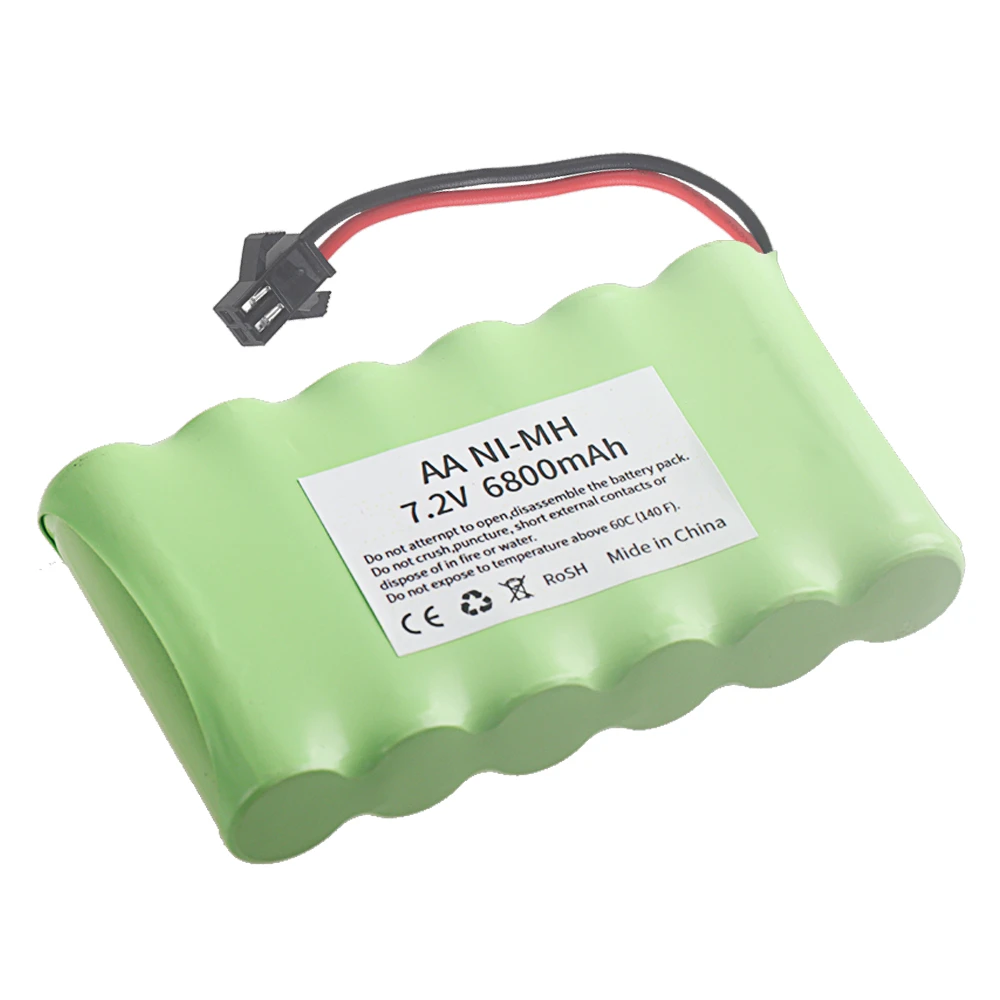 Ni-MH 7.2V 6800mAh SM Plug Bat - Rc Hobby Charger recension och pris