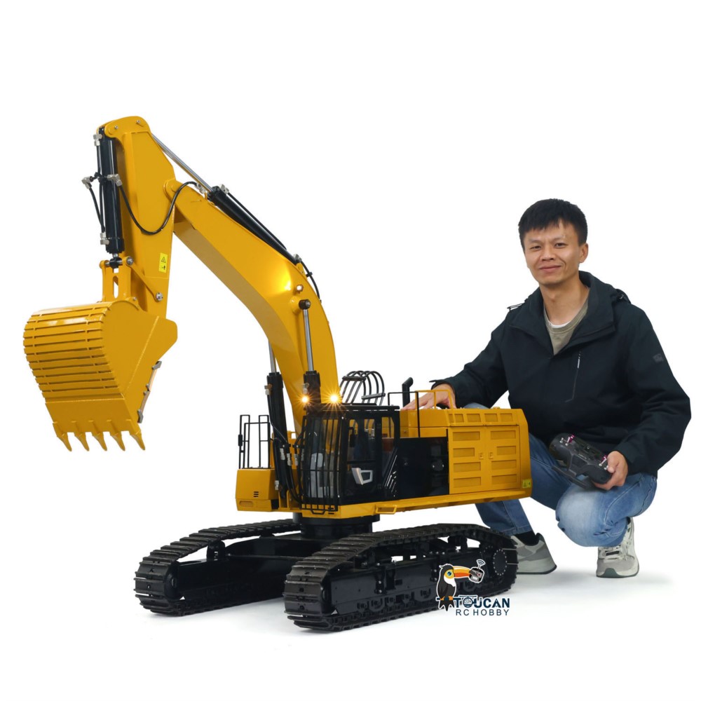 1/8 390F RC Hydraulic Excavato - Rc Excavator Hobby recension och pris
