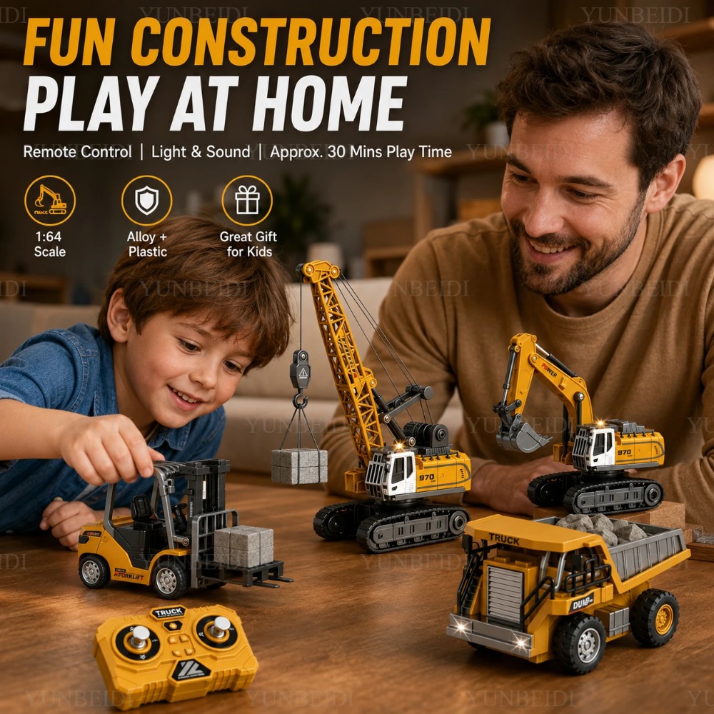 Remote Control Mini Alloy Car  - Rc Excavator Hobby recension och pris