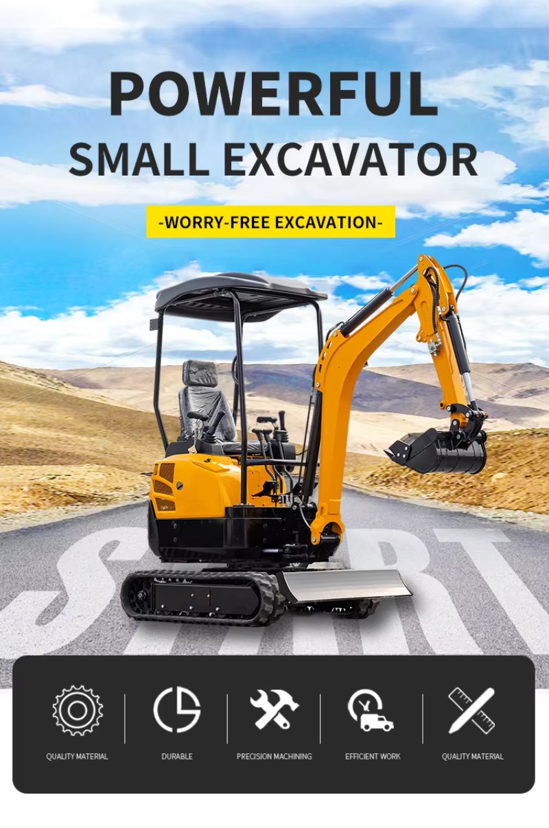 Customized 0.8 Ton Small Digge - Rc Excavator Hydraulic recension och pris