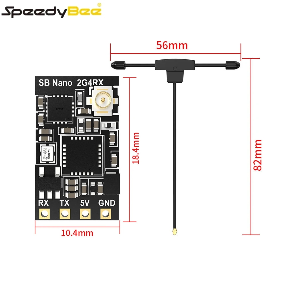 SpeedyBee Nano 2.4G/915MHz Exp - Rc Hobby Fly Store recension och pris