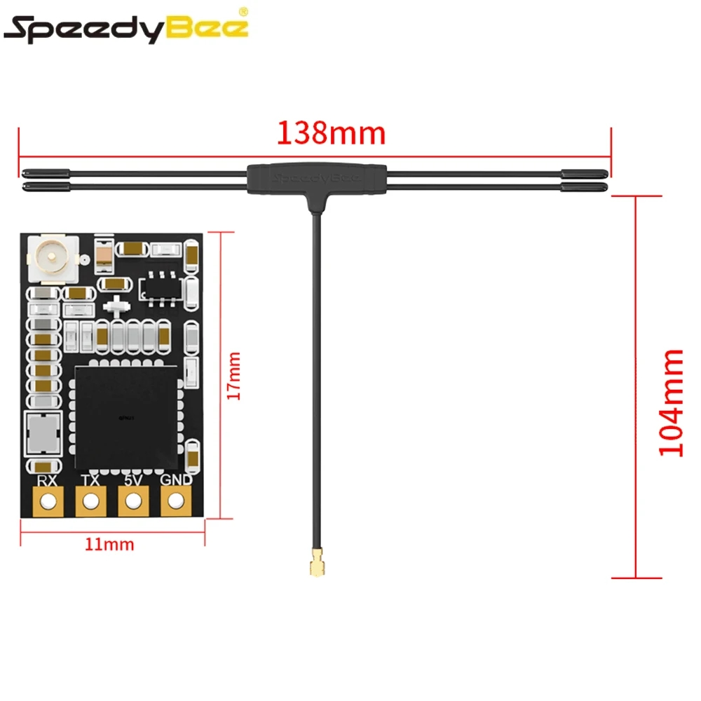SpeedyBee Nano 2.4G/915MHz Exp - Rc Hobby Fly Store recension och pris