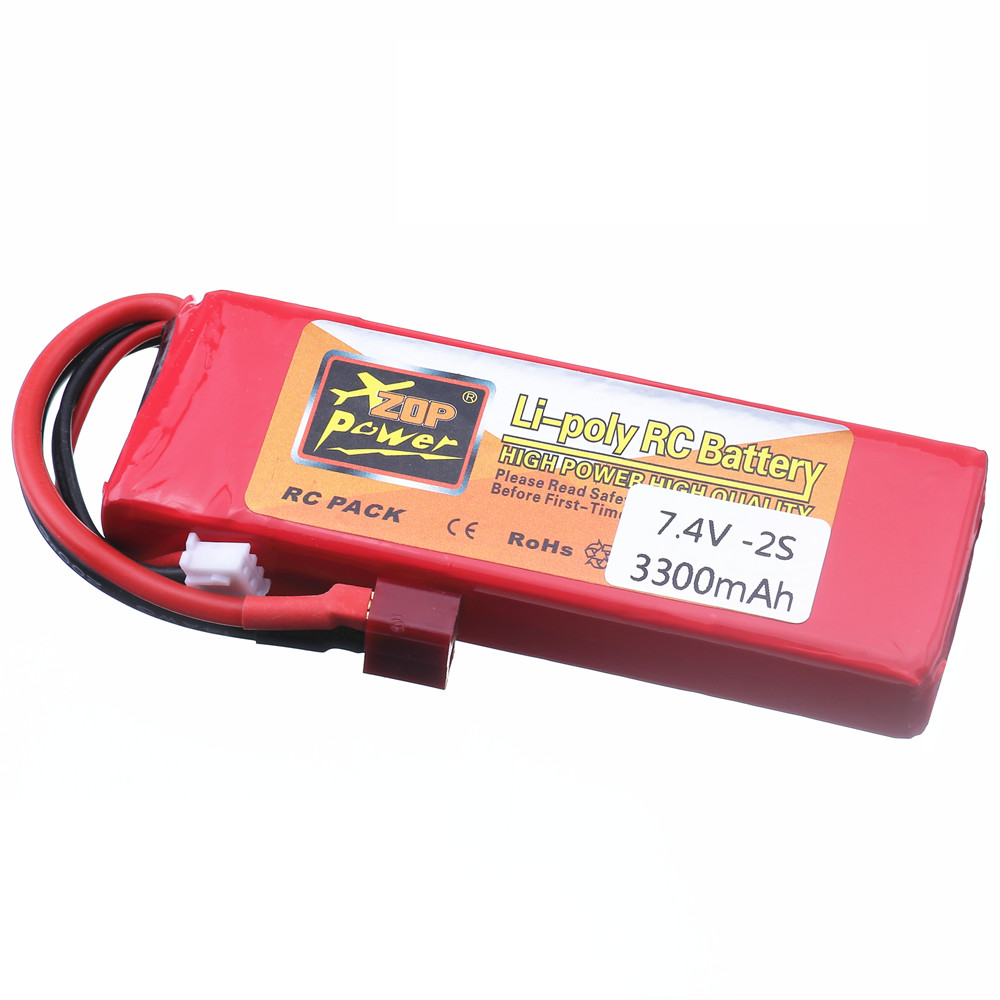 2S 7.4V 3300mAh Lipo Battery C - Rc Hobby Charger recension och pris